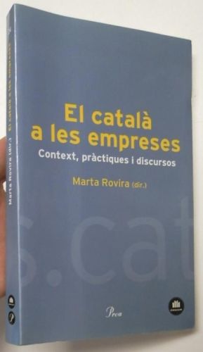 Portada del llibre de El català a les empreses