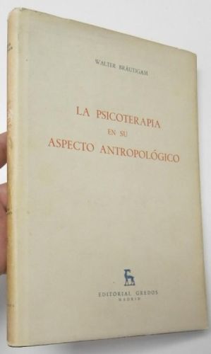 Portada del llibre de La psicoterapia en su aspecto antropológico