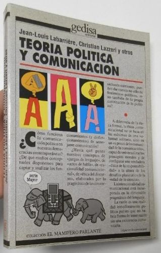 Portada del libro de Teoría política y comunicación