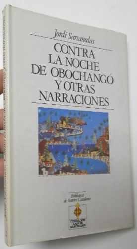 Portada del libro de Contra la noche de Obochangó y otras narraciones