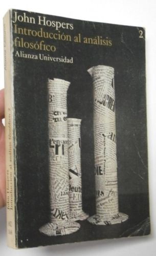 Portada del libro de Introducción al análisis filosófico 2