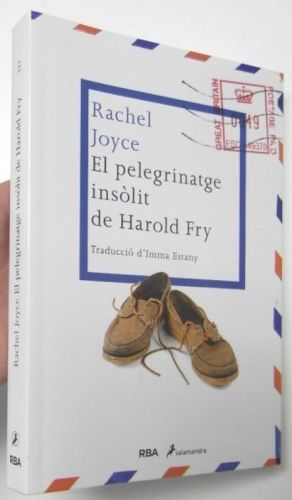 Portada del libro de El pelegrinatge insòlit de Harold Fry