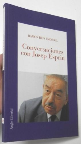 Portada del llibre de Conversaciones con Josep Espriu