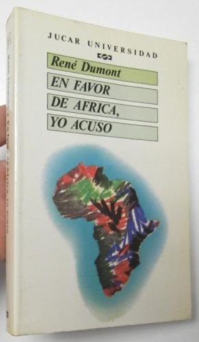 Portada del llibre de En favor de África, yo acuso