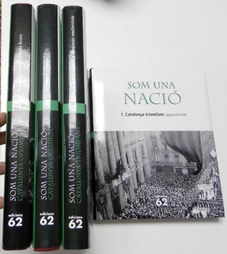 Portada del libro de Som una nació (4 tomos)
