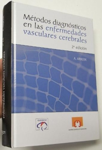 Portada del libro de Métodos diagnósticos en las enfermedades vasculares cerebrales