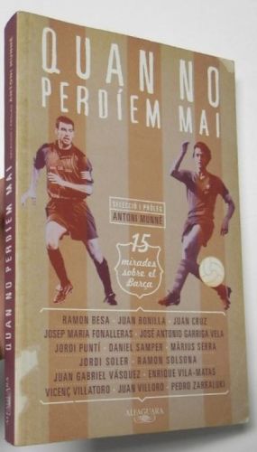 Portada del llibre de Quan no perdíem mai