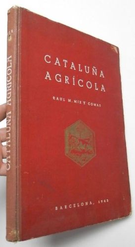 Portada del llibre de Cataluña agrícola
