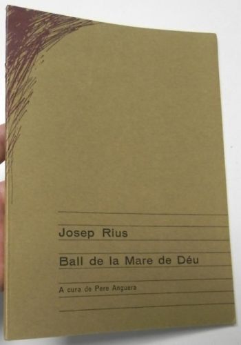 Portada del libro de Ball de la Mare de Déu