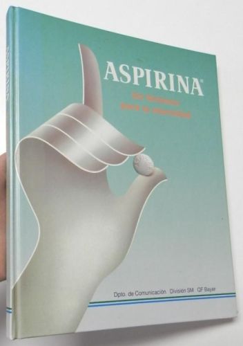 Portada del llibre de Aspirina. Un fármaco para la eternidad