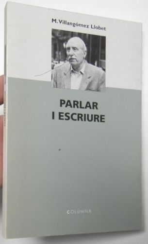 Portada del libro de Parlar i escriure