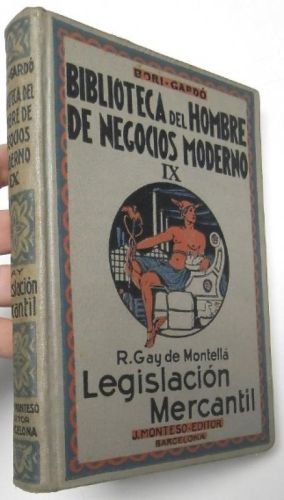 Portada del libro de Legislación mercantil. Biblioteca del hombre de negocios moderno IX