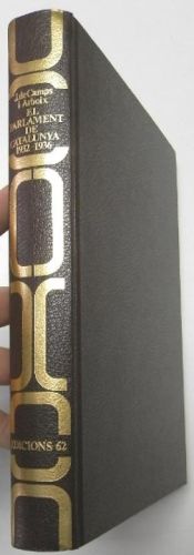 Portada del libro de El parlament de Catalunya (1932-1936)