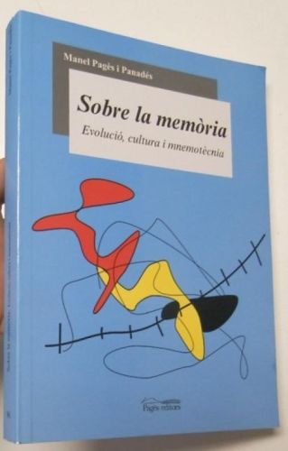 Portada del libro de Sobre la memòria. Evolució, cultura i mnemotècnia