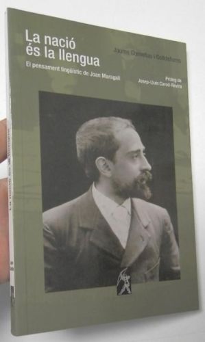 Portada del libro de La nació és la llengua
