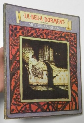 Portada del libro de La bella dorment (Contada per Agustí Bartra i il·lustrada por Arthur Rackham )