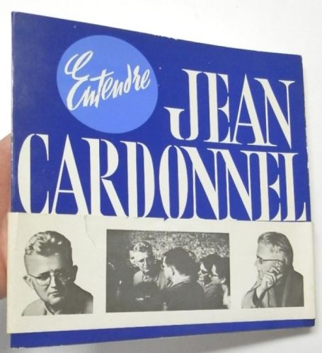 Portada del libro de Entendre Jean Cardonnel