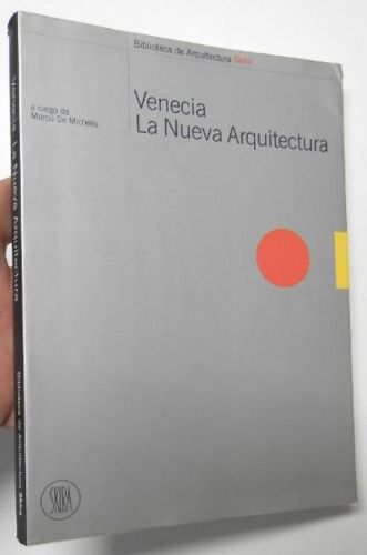Portada del libro de Venecia. La nueva arquitectura