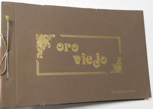 Portada del libro de Oro viejo. Álbum de toros