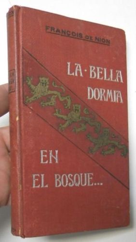 Portada del libro de La bella dormía en el bosque.