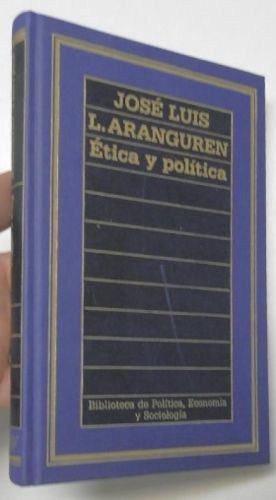 Portada del libro de Ética y política