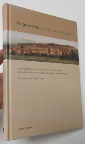 Portada del libro de Folgueroles. Societat i vida d'un poble