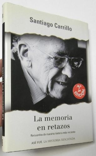 Portada del libro de La memoria en retazos (Dedicado por el autor)
