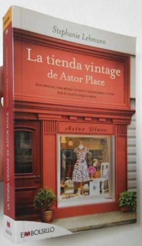 Portada del libro de La tienda vintage de Astor Place
