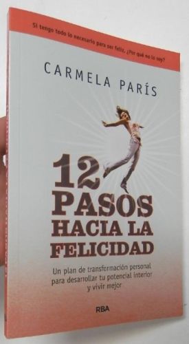 Portada del libro de 12 pasos hacia la felicidad