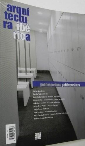 Portada del libro de Arquitectura ibérica, nº 3. Polideportivos