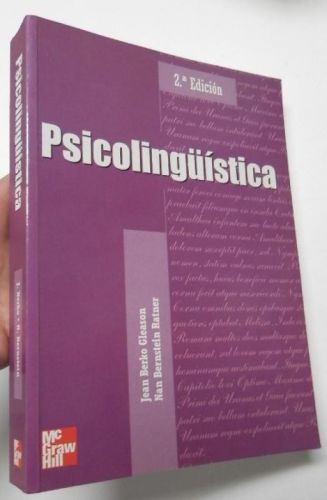 Portada del libro de Psicolingüística