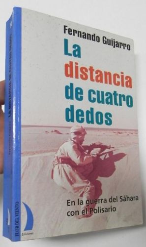 Portada del libro de La distancia de cuatro dedos