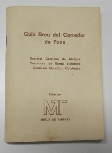 Portada del libro de Guia breu del corredor de fons