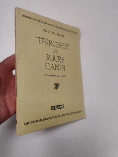 Portada del libro de Terrosset de sucre candi