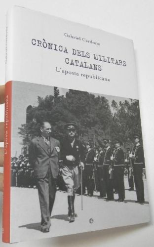 Portada del libro de Crònica dels militars catalans. L'aposta republicana