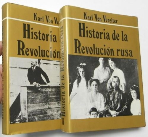 Portada del libro de Historia de la Revolución rusa