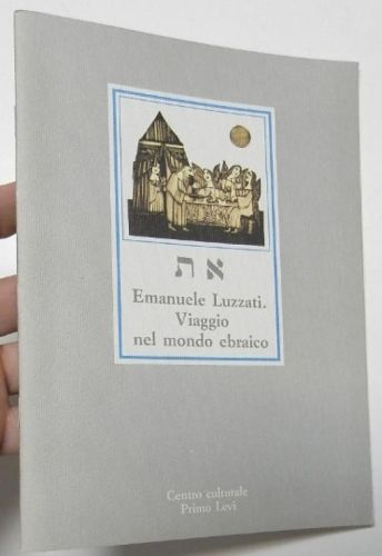 Portada del libro de Emanuele Luzzati. Viaggio nel mondo ebraico