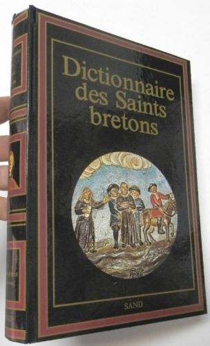 Portada del libro de Dictionnarie des Saints bretons