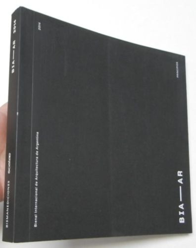 Portada del libro de Bienal Internacional de Arquitectura de Argentina