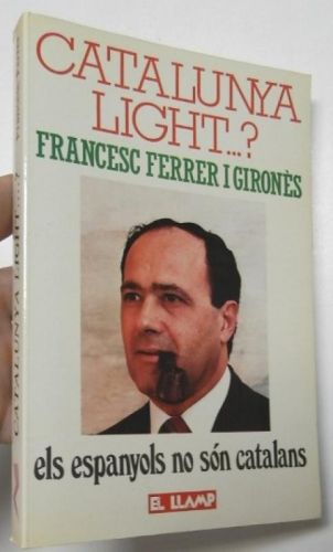 Portada del libro de Catalunya light.?