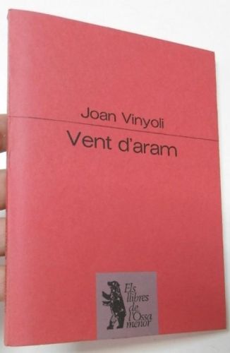 Portada del libro de Vent d'aram