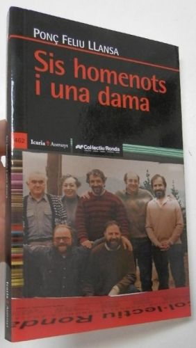 Portada del libro de Sis homenots i una dama