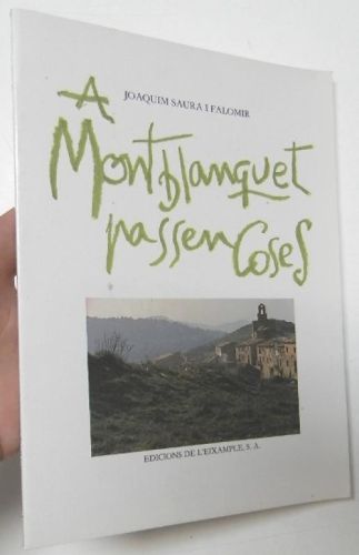Portada del libro de A Montblanquet passen coses
