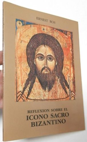 Portada del libro de Reflexión sobre el icono sacro bizantino
