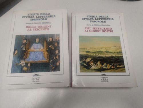 Portada del libro de Storia della civiltà letteraria spagnola. (2 vols.)