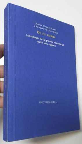 Portada del libro de De tu tierra (Antología de la poesía manchega entre dos siglos)