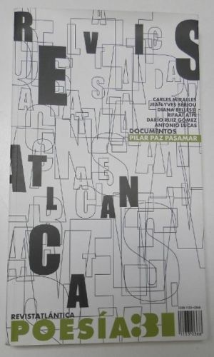 Portada del libro de Revistlántica. Poesía. número 31. Año 2007
