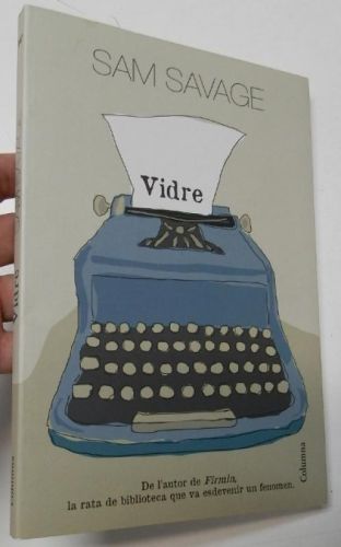 Portada del libro de Vidre (Columna, 2012)