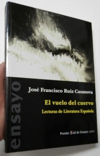 Portada del libro de El vuelo del cuervo. Lecturas de literatura española
