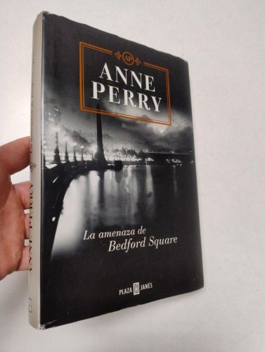 Portada del libro de La amenaza de Bedford Square